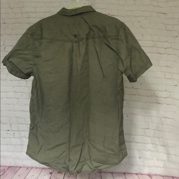 Prana 100% Organic Cotton Short Sleeve Button Up - Picture 6 of 8